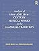 Analysis of 18th- and 19th-Century Musical Works in the Classical Tradition