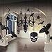 Amscan | Party Decoration | Halloween Glitter Paper Chandelier Decorating Kit | 17 in a Package