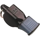 Fox 40 Classic Cushioned Mouth Grip Official Whistle Black