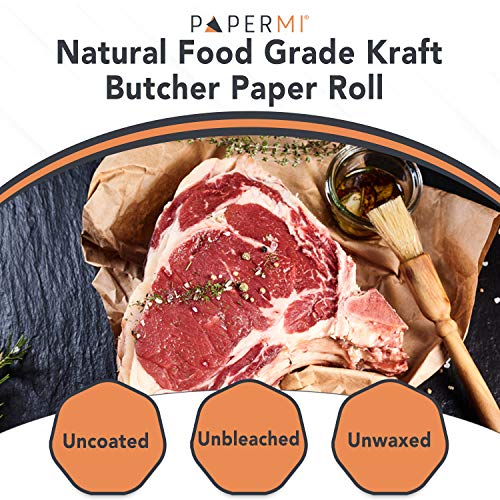 Brown Butcher Paper Kraft Paper Roll Wrapping Paper for Beef Briskets