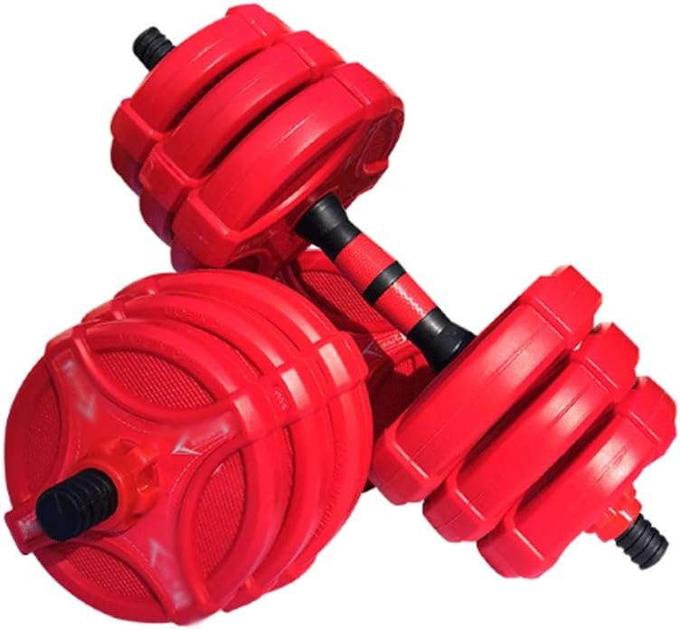Alvis Adjustable Dumbbell Dumbbells Set 2 in 1 Lifting Dumbells Can Convert to Adjustable Dumbbell Barbell Household Gym Fitness Dumbbell Dumbbell Set (Color : 15kg(7.5kg2))