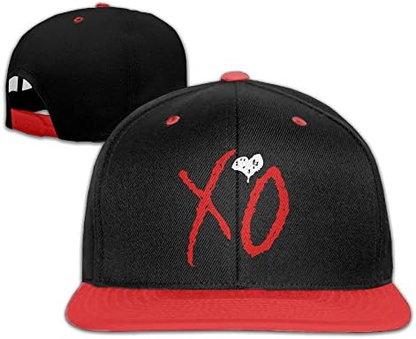 PGiG Kid's Xo The Weeknd Adjustable Snapback Hip Hop Baseball Hats Caps