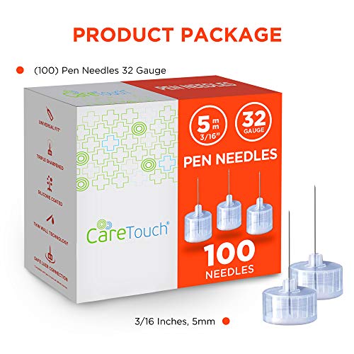 Care Touch Pen Needle 32G 3/165mm 100ct Pricepulse