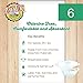 Earth's Best TenderCare Chlorine-Free Disposable Baby Diapers, Size 6 (35+ lbs), 22 Count (Pack of 4)