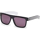 Adidas Originals Sunglasses OR 0127 01A Shiny Black/Black/Monocolor