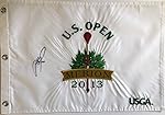 JUSTIN ROSE Signed 2013 U.S. OPEN Golf Tournament Pin FLAG Merion Pga