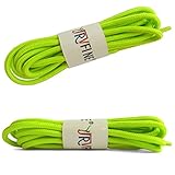 YJRVFINE Round Athletic Shoelaces Boot Shoe Lace String 2 Pair