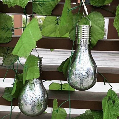 image for LiPing LED Waterproof Solar Rotatable Outdoor Garden Camping Hanging S