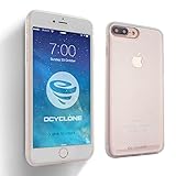 iPhone 7 Plus Anti-Gravity Phone Case, Nano Hands-Free Selfie Clear Protective Goat Case Stick to Mirror, Glass, Tile, Smooth Surface - Clear