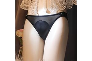 YAKUHY Low-Waist T-Back Shaping Panties for Men Supporting Crossdressing Needs with Streamlined Front and Flexible Fit