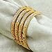 Banithani 18K Goldplated Traditional Indian Bollywood Bangle Set Bracelets Jewelry 28