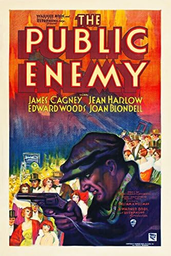 The Public Enemy (1931) Movie Poster 24x36 inches James Cagney