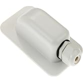 Link Solar ABS Single Cable Entry Gland Weatherproof Curved Cable Connector for All Cable Types 2mm&sup2; to 6mm&sup2; for Rv, Campervan, Boat