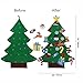 OurWarm DIY Felt Christmas Tree with Ornaments, 3ft Felt Christmas Tree for Kids, Xmas Gifts and Christmas Door Wall Hanging Decor