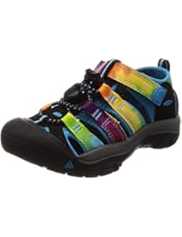 KEEN Big Kid (8-12 Years) Newport H2 Rainbow Tie Dye Sandal - 1 M US Big Kid
