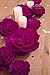 Ling's moment Crepe Paper Flowers, 6 X Rose Handcrafted Flowers(8''-6'' Assorted), Paper Flower Decorations for Nursery Wall Display Wedding Anniversary Baby Shower