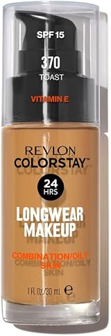 Revlon ColorStay Liquid Foundation for Oily/Combination Skin SPF 15 Toast 370