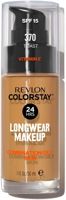 Revlon ColorStay Liquid Foundation for Oily/Combination Skin SPF 15 Toast 370