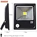 Motion Sensor LED Outdoor Security Flood Light,50W Daylight White IP65 Waterproof Lights,4500 Lumen,250W Hps Bulb Equivalent,for Parking Lots,Gardens,Warehouses