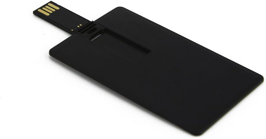 64GB USB 2.0 Flash Drive Business Card Credit Card Bank Card Shape Pen Drive Memory Stick Thumb Drive Pendrive