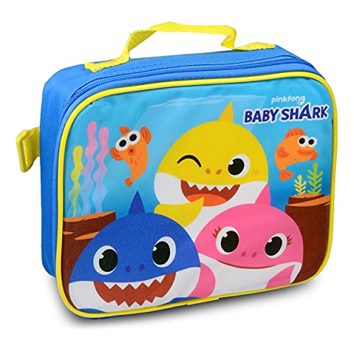 Pinkfong Baby Shark Baby Shark Backpack Lunch Box Set For Boys, Girls