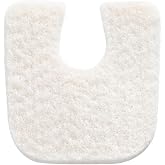 Wide U Shaped Felt Callus Horseshoe Pads - Adhesive Foot Pads 1/4" Thick | Protect Calluses from Rubbing On Shoes - 25 Pack