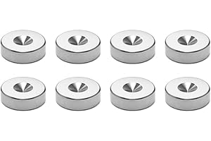 Speaker Spike pad Isolation Stand Shoes Feet Floor Protector Pads Stainless Steel 8Pcs