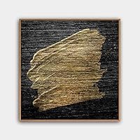 Framed Canvas Wall Art Abstract Canvas Prints Home Artwork Decoration for Living Room,Bedroom - 16x16 inches