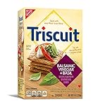 Triscuit Crackers (Balsamic Vinegar and Basil, 9-Ounce Box, Pack of 12)