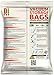 DIBAG ® 12 Bags Pack - Vacuum Storage Space Saver Bags. 1 Jumbo (48''X35'') (122X89 cm)+ 1 XL (39.37''X26.37'') (100X67 cm) + 3 Large (33.46''X21.25'') (85X54 cm) +3 Medium (22.44''X17.71'') (57X45 cm) + 2 Suitcase Travel Roll-up Bags (22.44''X17.71'') (57X45 cm) Without Suction or Valve + 2 Carry-on Roll-up Bag (19.68''X13.38'') (50X34 cm) Without Suction or Valve.