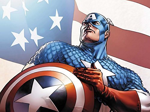 Captain America Birthday Edible Image Photo 1/4 Quarter Sheet Cake Topper Personalized Custom Customized Birthday Party