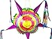 Small Colorful Foldable Cardboard Star Pinata - Ideal for Mexican Party Decorations