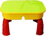 KandyToys Sand and Water Table with Lid and Accessories Kids Outdoor Play view 4