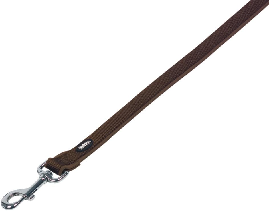 Nobby Classic Preno Dog Lead, 120 cm/15-20 mm, Brown, XS-S