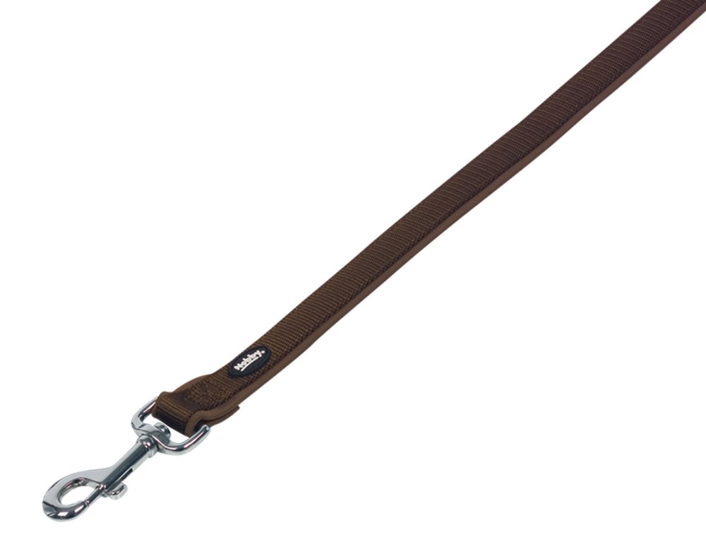 Nobby Classic Preno Dog Lead, 120 cm/15-20 mm, Brown โ image 1
