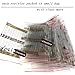 Ltvystore 1500pcs 75 Values 1 ohm - 10M ohm 1/4W Carbon Film Resistors Assortment Kit Assorted Set