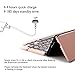 iEGrow Foldable Bluetooth Keyboard, F18 Universal Portable Bluetooth 3.0 Wireless Keyboard with Kickstand Holder for Apple iPad iPhone iOS, Andriod, Windows(Rose Gold)