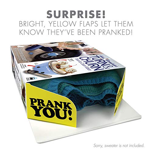 Prank Pack, Turn & Churn Gift Box, Wrap Your Real Present in a Funny