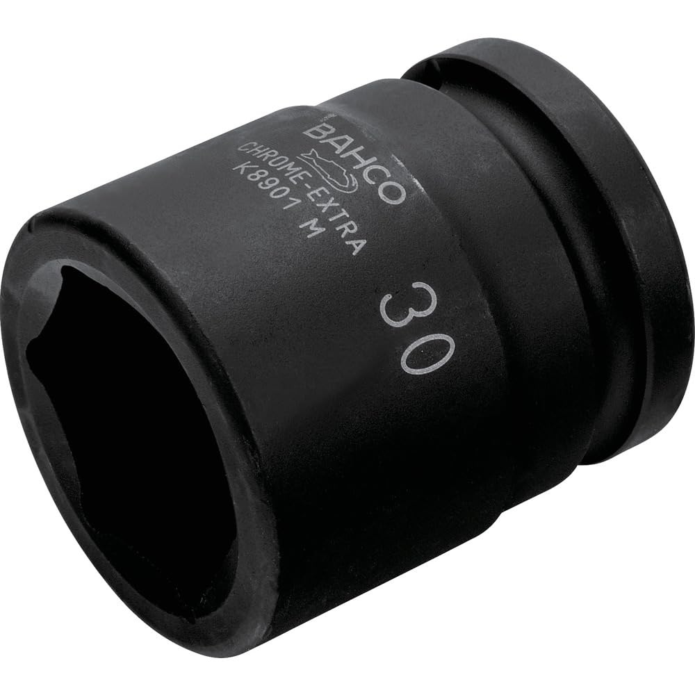 Bahco K8901M-19 Hexagon Socket, Black, 3/4-Inch/19 mm