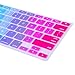 HDE Ultra Thin Silicone Rubber Keyboard Skin Cover for MacBook Pro Non Retina 13/15/17 (Metallic Rainbow)