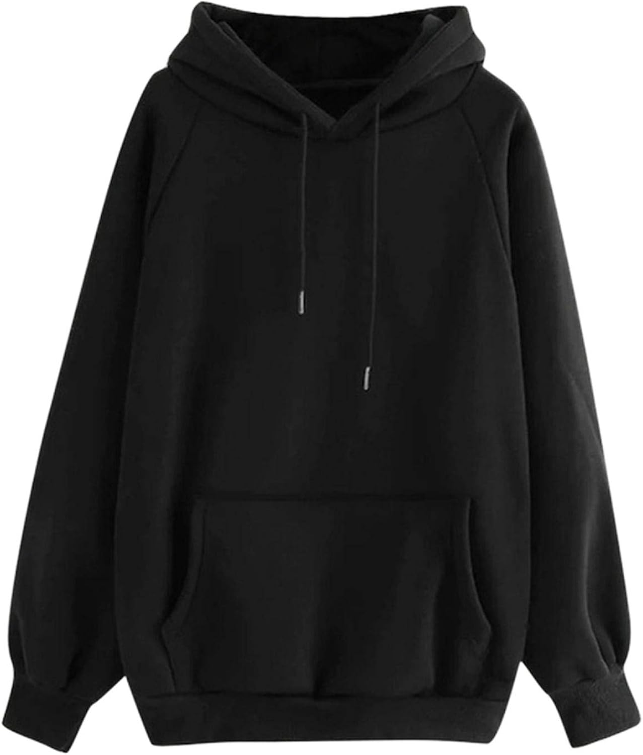 black oversized sweatshirt womens