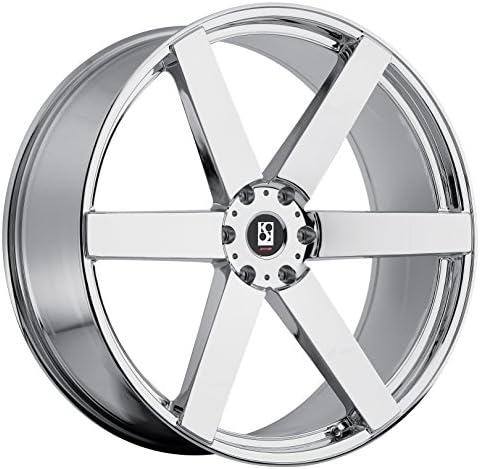 24" Inch Koko Kuture Sardinia-6 Chrome Wheels Rims Only | ASANTI LEXANI FORGIATO DUB CHEVY FORD ESCALADE NISSAN TOYOTA