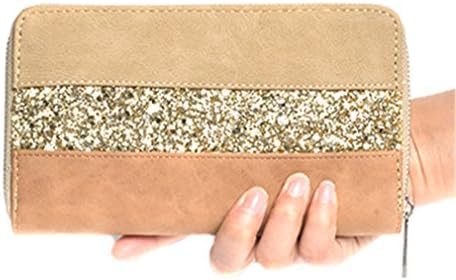 Yosohbag Women Wallet PU Leather Lady Purse Zipper Vintage Clutch Wallet Card Holder 500560 113