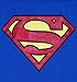 Ladies Blue Superman Logo T Shirt, Medium