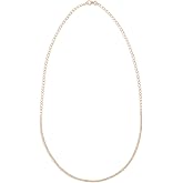 ADINA EDEN Women's 14k Fine Thin Diamond Tennis Choker