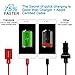Tranesca Dual USB Wall Charger and 6ft MFI Lighting Charging Cable for iPhone X,iPhone 8/8 Plus/iPhone 7/7 Plus/iPhone 6/iPad/iPad Pro and More (Red)