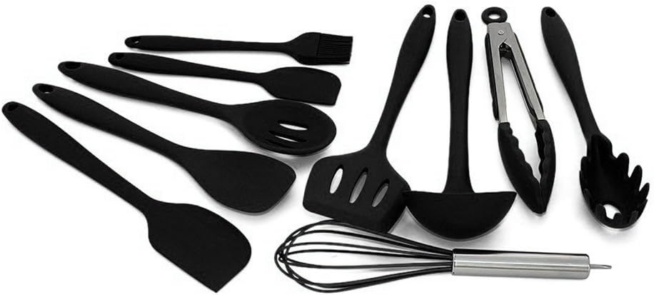 10 Piece Silicone Kitchen Utensils Set - Image 3