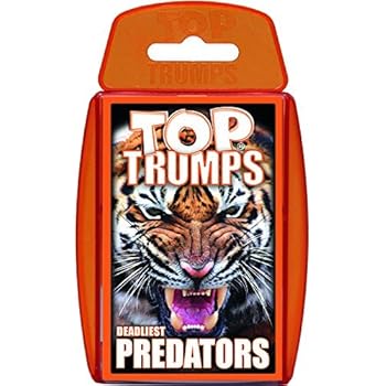 Predators Top Trumps Card Game
