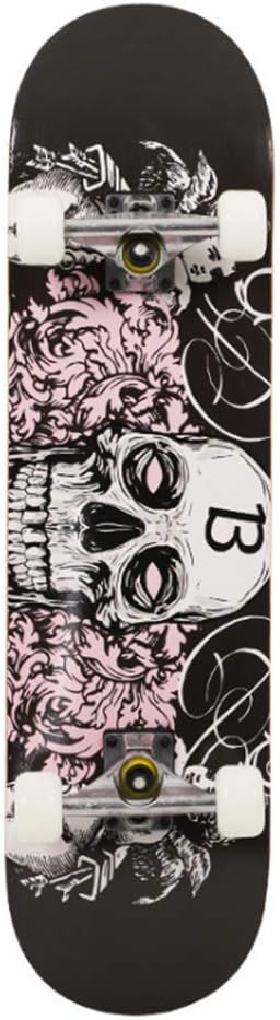 IDE Play Team Complete Skateboards,Beginners Kids Double Kick Trick Skateboard Maple Deck - 31 Inches Birthday Gift for Adult Kids Skateboard,A