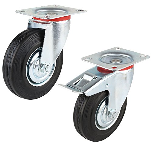 6 MVPower+Swivel+Caster+Wheels+Castors